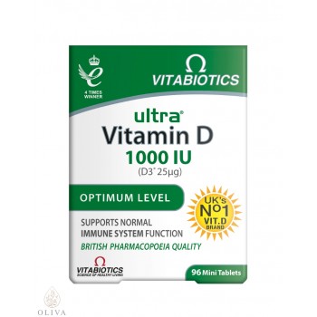 Ultra Vitamin D 1000 IU Vitabiotics 96 tableta