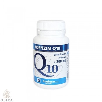 Koenzim Q10 200mg caps 30 ANAFARM Koenzim Q10 200mg caps 30 ANAFARM