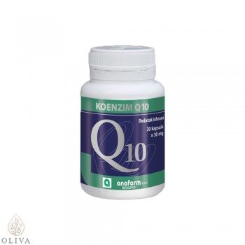Koenzim Q10 30mg caps 30 ANAFARM Koenzim Q10 30mg caps 30 ANAFARM