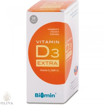 Vitamin D3 extra 5600IU caps 15 BIOMIN
