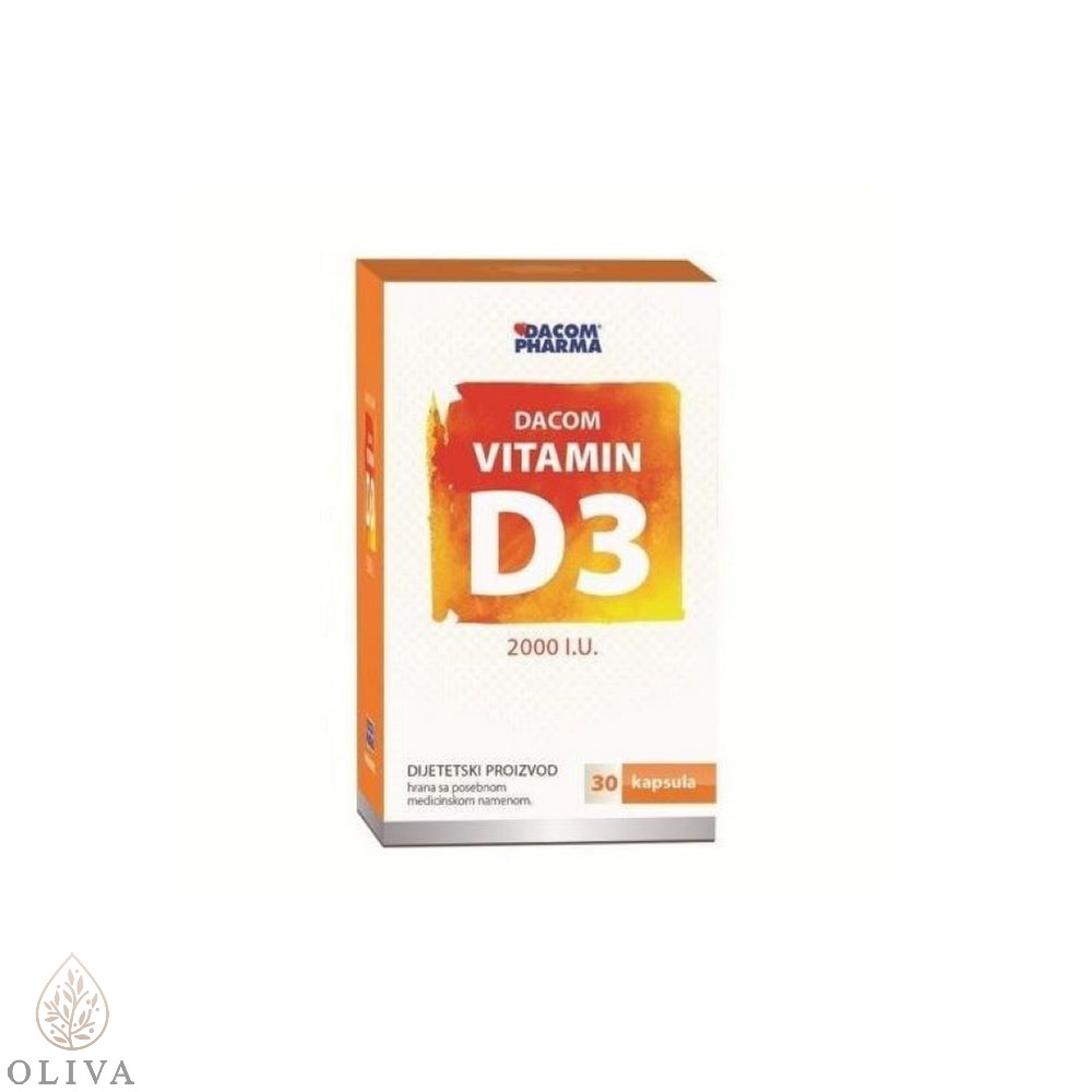 Vitamin D3 2000Iu Caps 30 Dacom Pharma