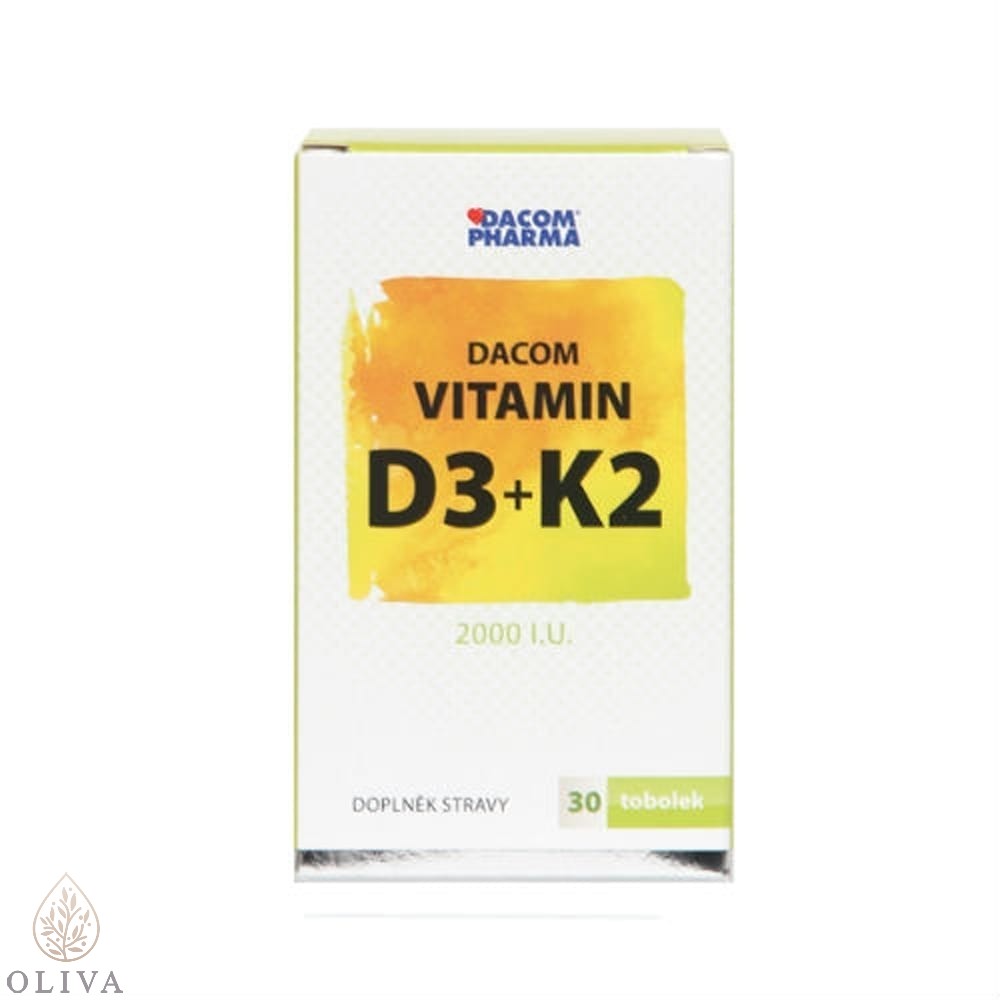 Vitamin D3+K2 Caps 30 Dacompharma