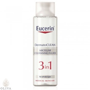 EUCERIN DermatoClean 3u1 micelarni rastvor za čišćenje 400ml EUCERIN DermatoClean 3u1 micelarni rastvor za čišćenje 400ml
