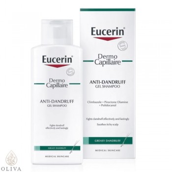 EUCERIN DermoCapillaire gel šampon protiv masne peruti 250ml
