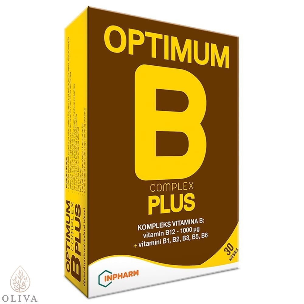 Optimum B Complex Plus Caps 30 Inpharm