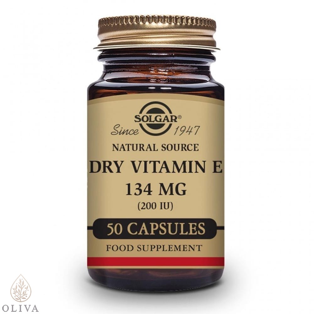 Dry Vitamin E 134 Mg Caps 50 Solgar