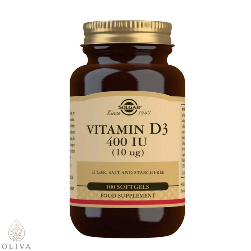 Vitamin D3 400Iu Caps 100 Solgar
