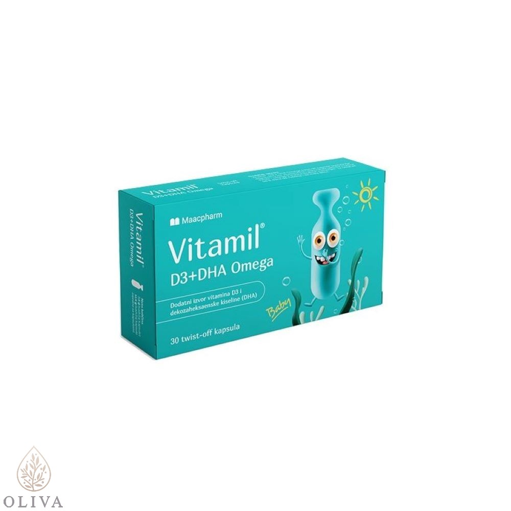 Vitamil D3+Dha Omega Caps30 Maacpharm