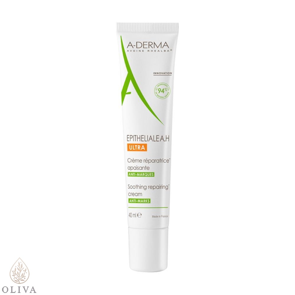 A-Derma Epitheliale A.h Ultra Spf 50+ Zaštitna Krema Za Osetljivu Kožu 40 Ml