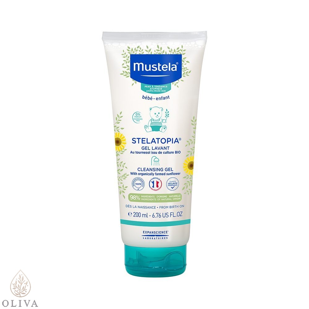Mustela Stelatopia Gel Za Tuširanje 200Ml