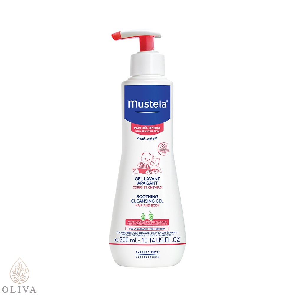 Mustela Umirujući Gel Za Kupanje 300Ml