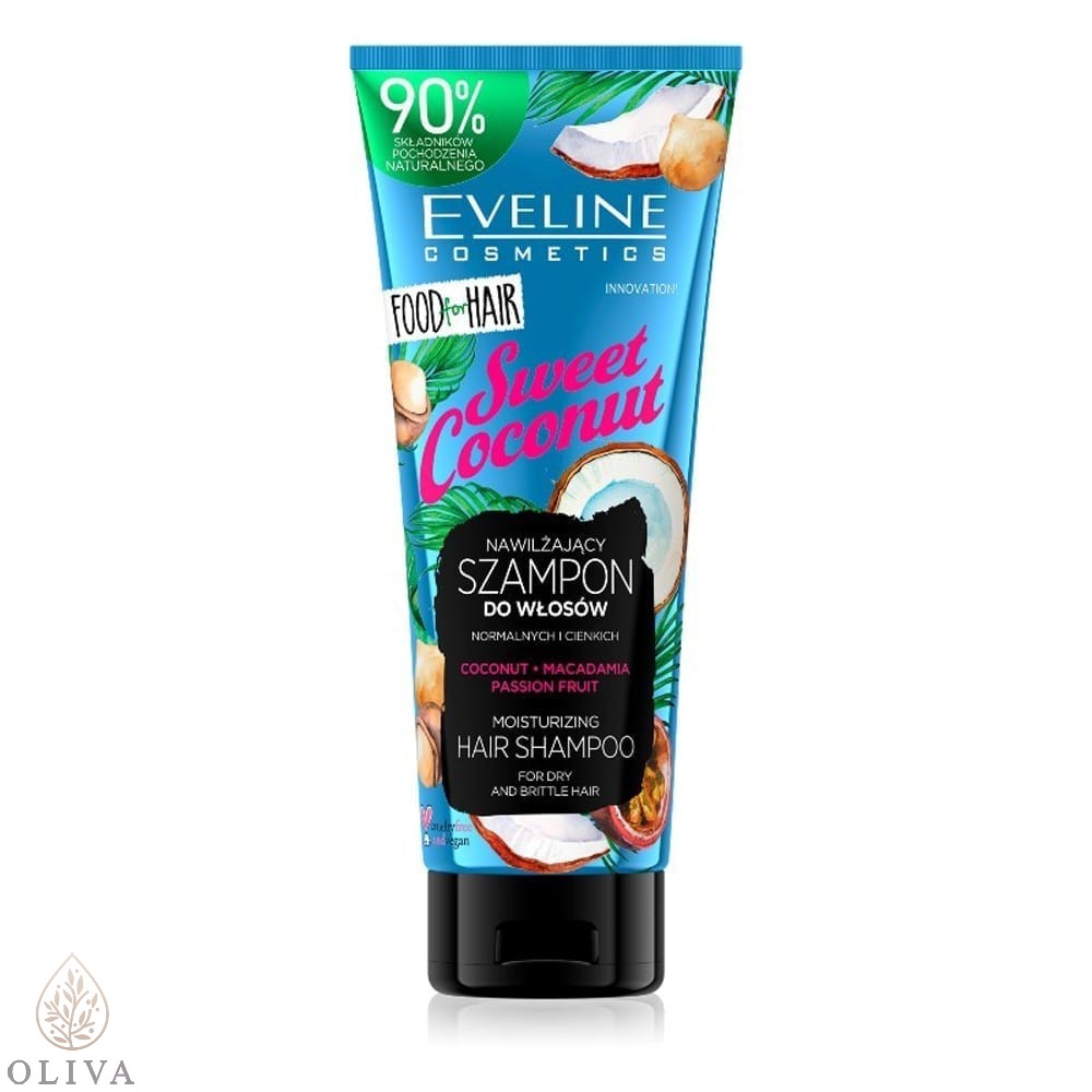 EVELINE Cosmetics Food Hair Sweet Coconut šampon 250ml
