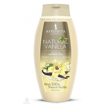 Afrodita Natural Vanilla gel za tuširanje 250 ml Afrodita Natural Vanilla gel za tuširanje 250 ml