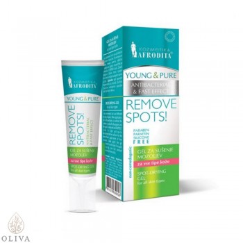 Afrodita Young & Pure gel za isušivanje bubuljica 15 ml Afrodita Young & Pure gel za isušivanje bubuljica 15 ml