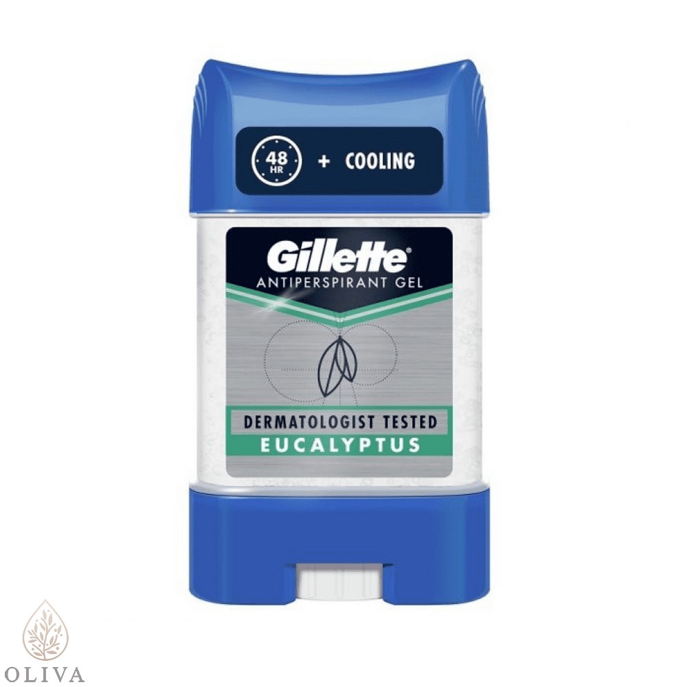 Gillette 48H Eucalyptus Hydragel Muški Dezodorans U Stiku 70 Ml