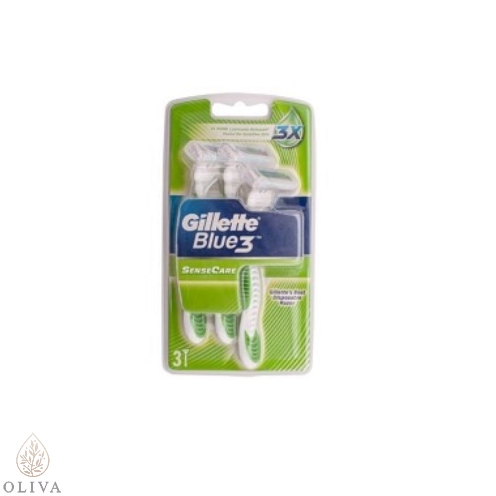 Gillette Blue 3 Sensitive Jednokratni Brijač 3 Kom