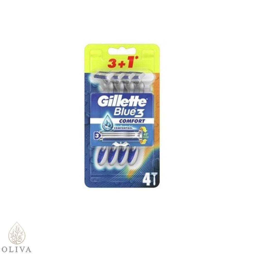 Gillette Brijač Blue 3 Pakovanje 3+1