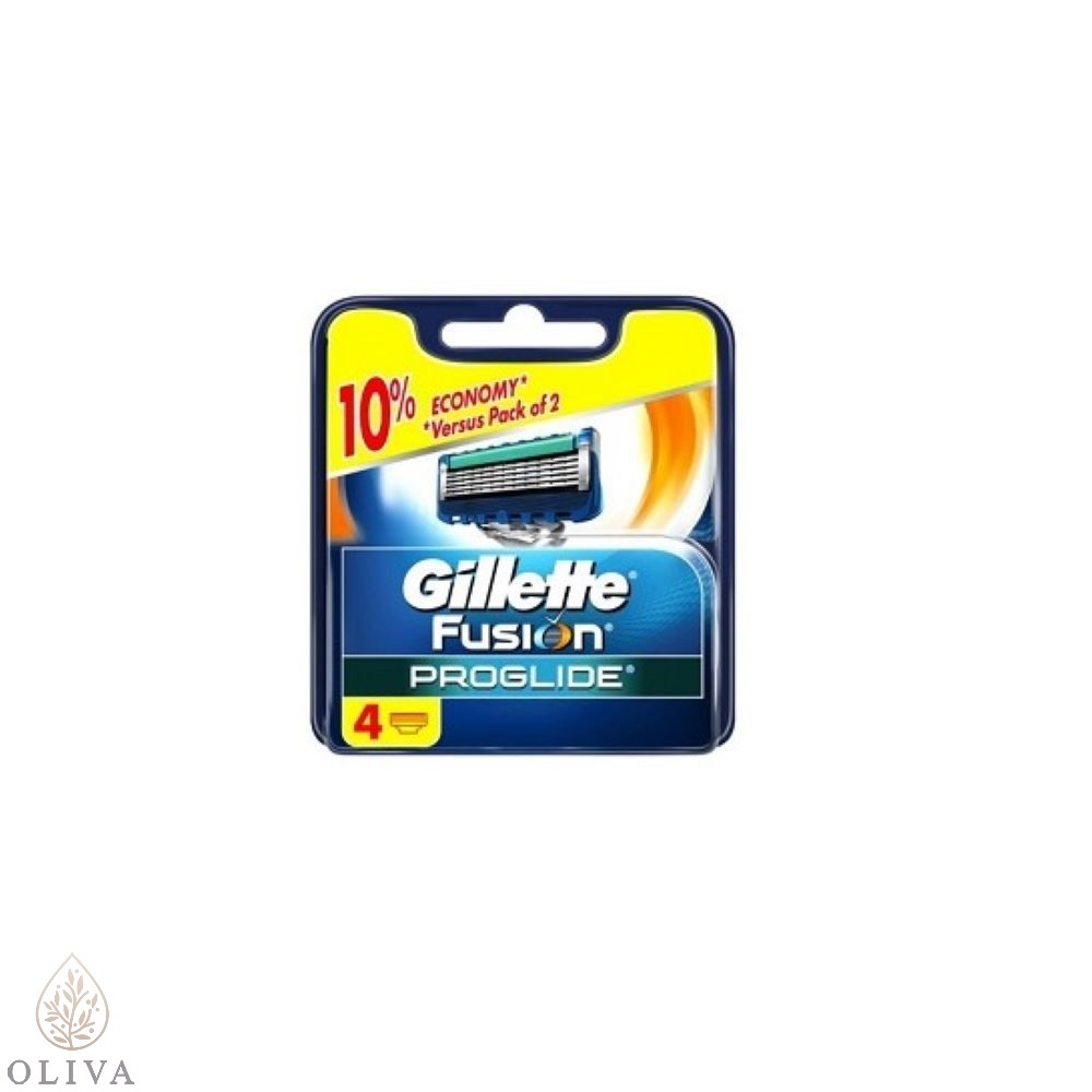 Gillette Fusion Proglide Manual Dopuna Uložak Za Brijanje 4 Kom