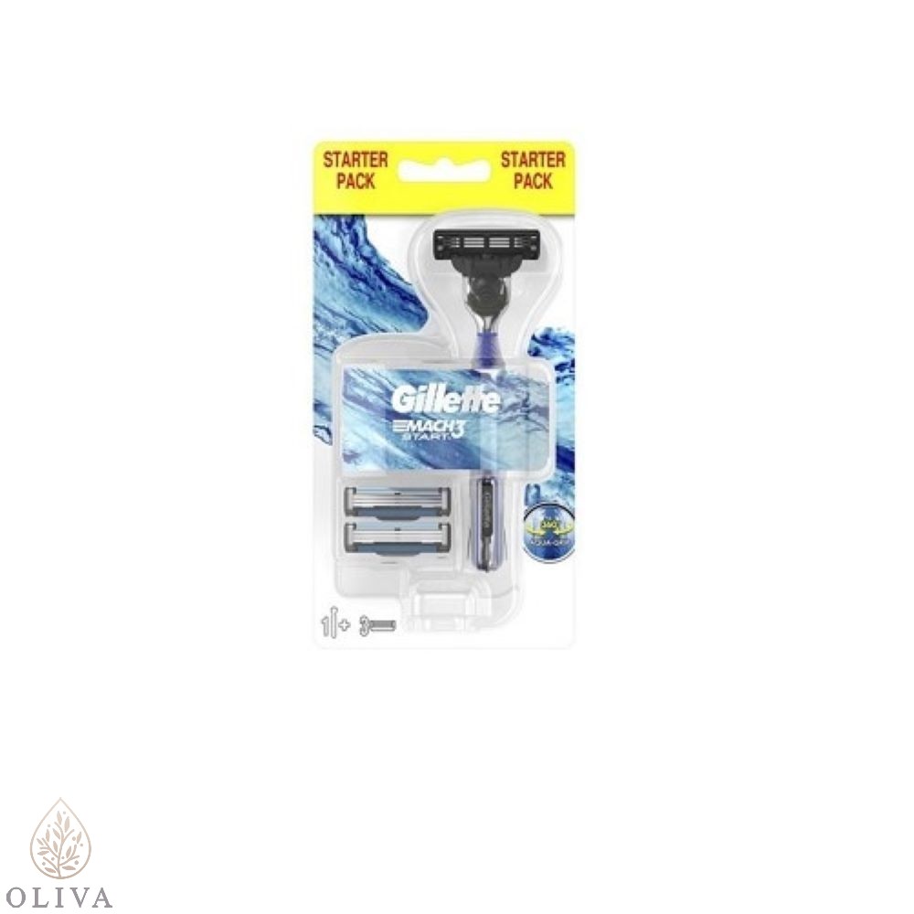 Gillette Mach 3 Start Brijač + Dopune 3Kom