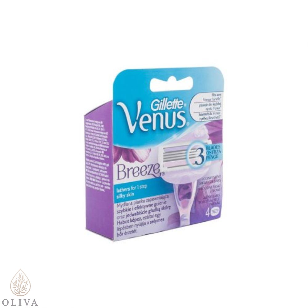 Gillette Venus Breeze Blades Ulošci 4 Kom
