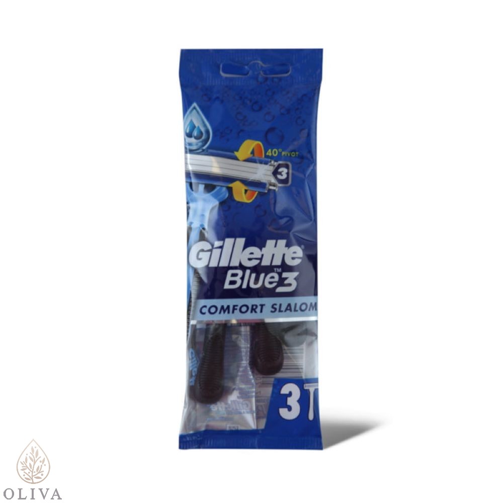 Gillette Blue 3 Slalom Comfort Brijač 3 Dopune