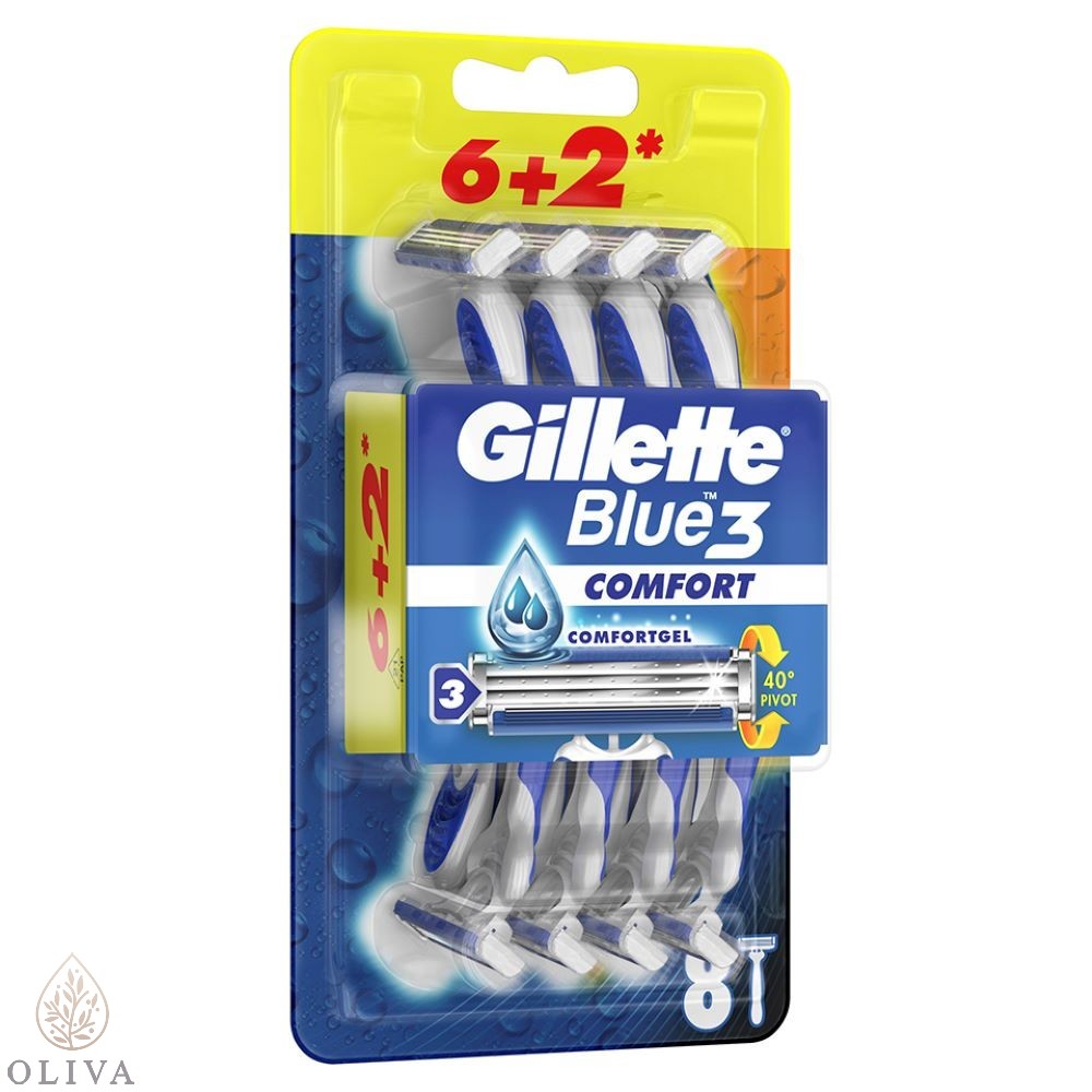 Gillette Blue 3 Comfort 6 + 2 Dopune