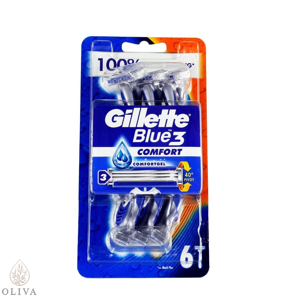 GILLETTE Blue 3 brijač 6 komada