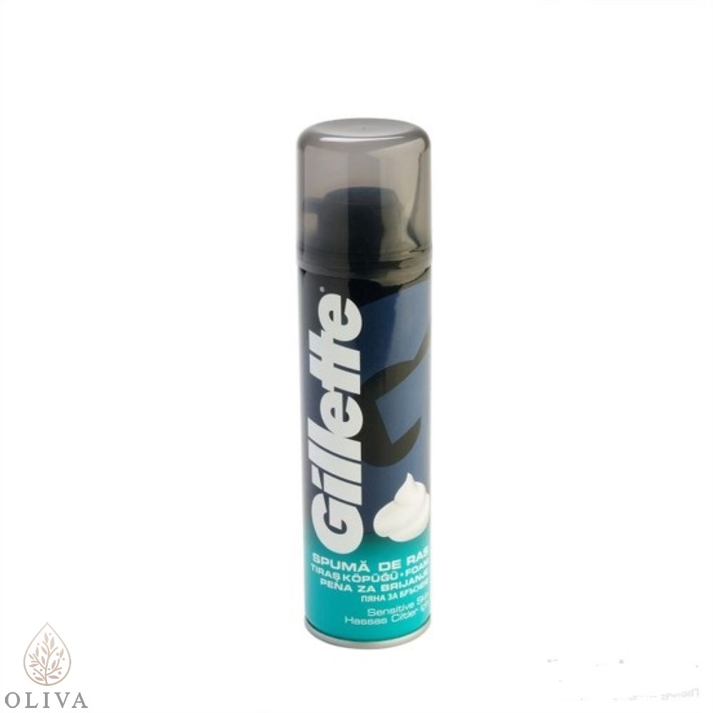 Gillette Sensitive Pena Za Brijanje 200Ml