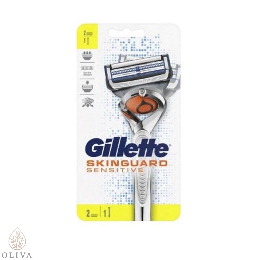 Gillette Skinguard Sensitive Flexball Brijač + 4 Dopune