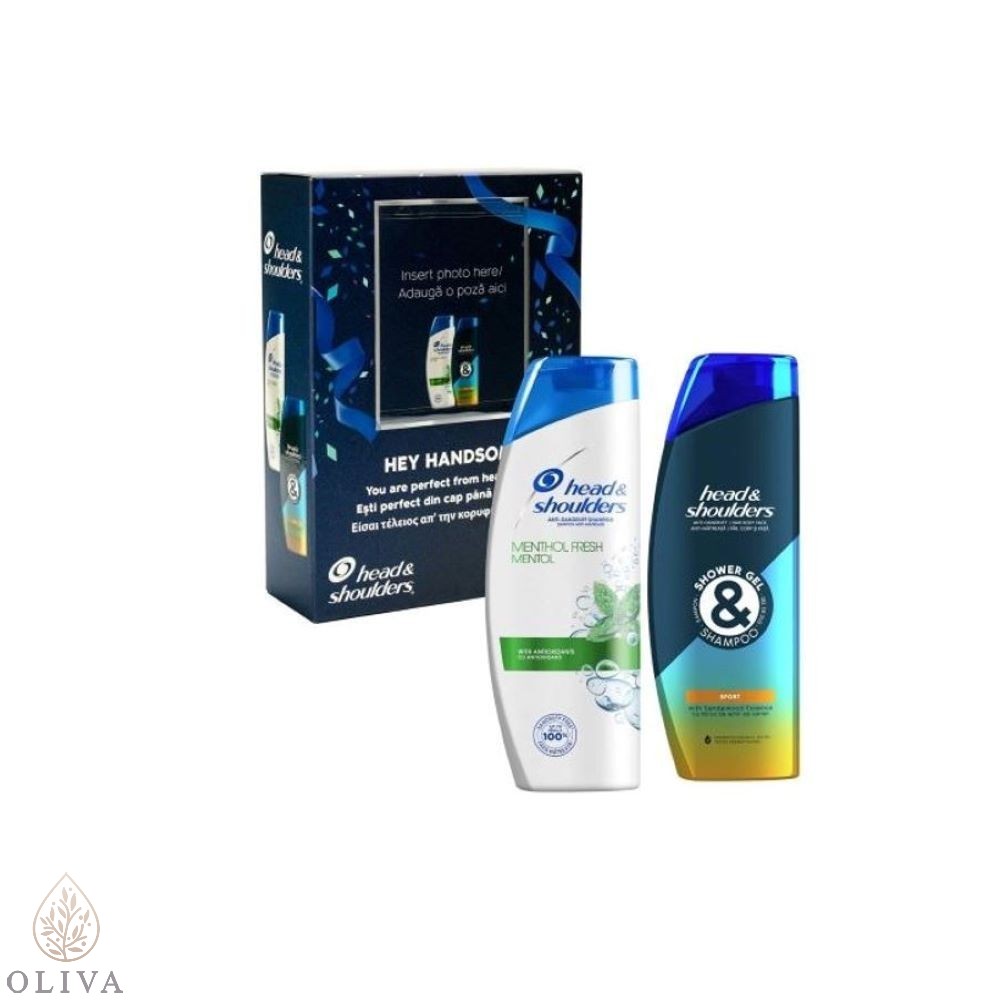 Head&Shoulders Promo Set  Menthol Šampon 675Ml + Sport Šampon 675Ml