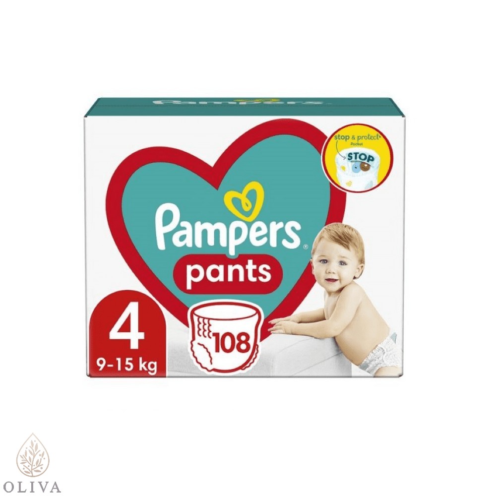 Pampers Pants Mega Box Velicina 4 108 Kom