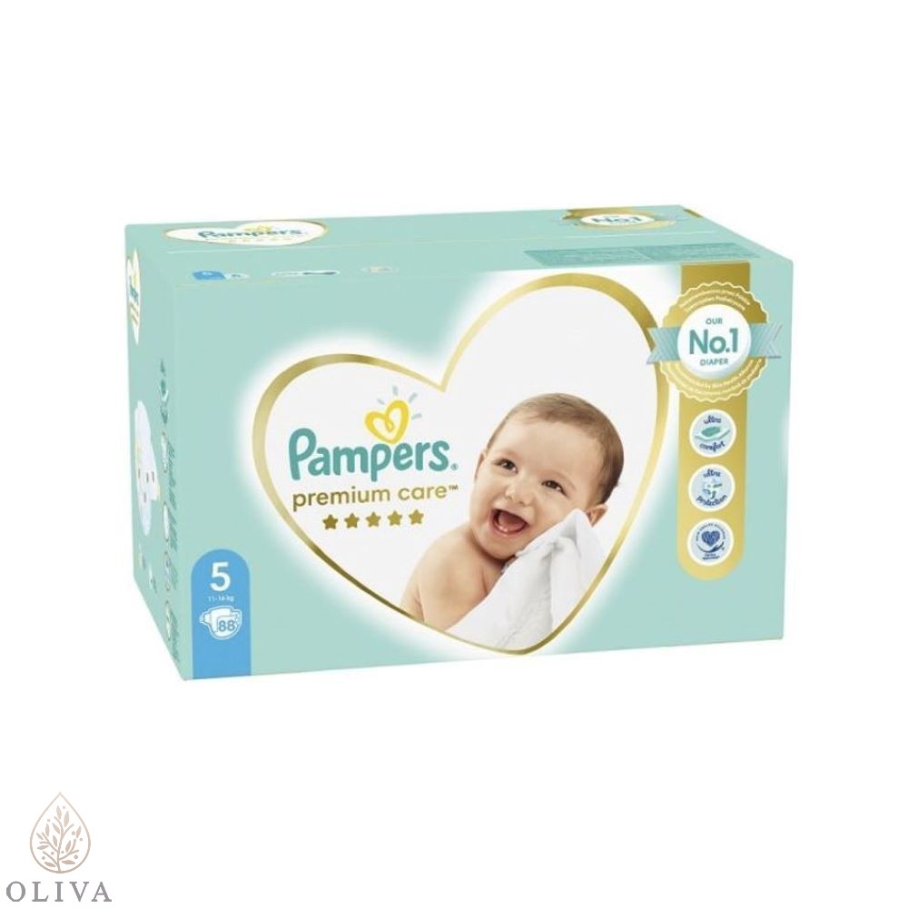 Pampers Premium Pelene Za Bebe Mega Box 5 Junior 88 Kom