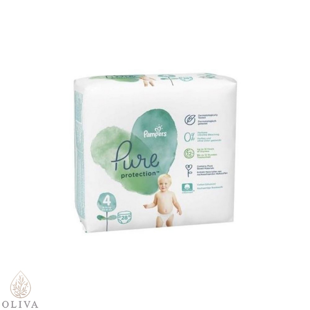 Pampers Pure Pelene Vp 4 Maxi 28Kom