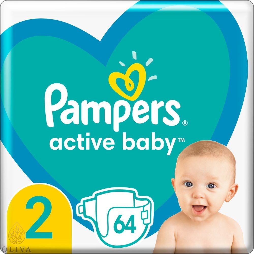 Pampers Active Baby Vp 2 Mini 64 Komada