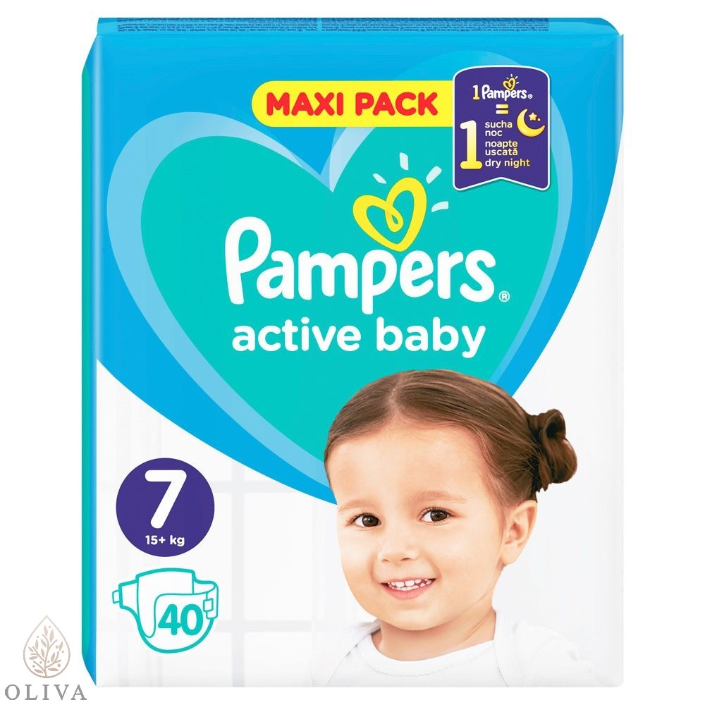 Pampers Active Baby Vpp 7 Extra Large 40 Komada