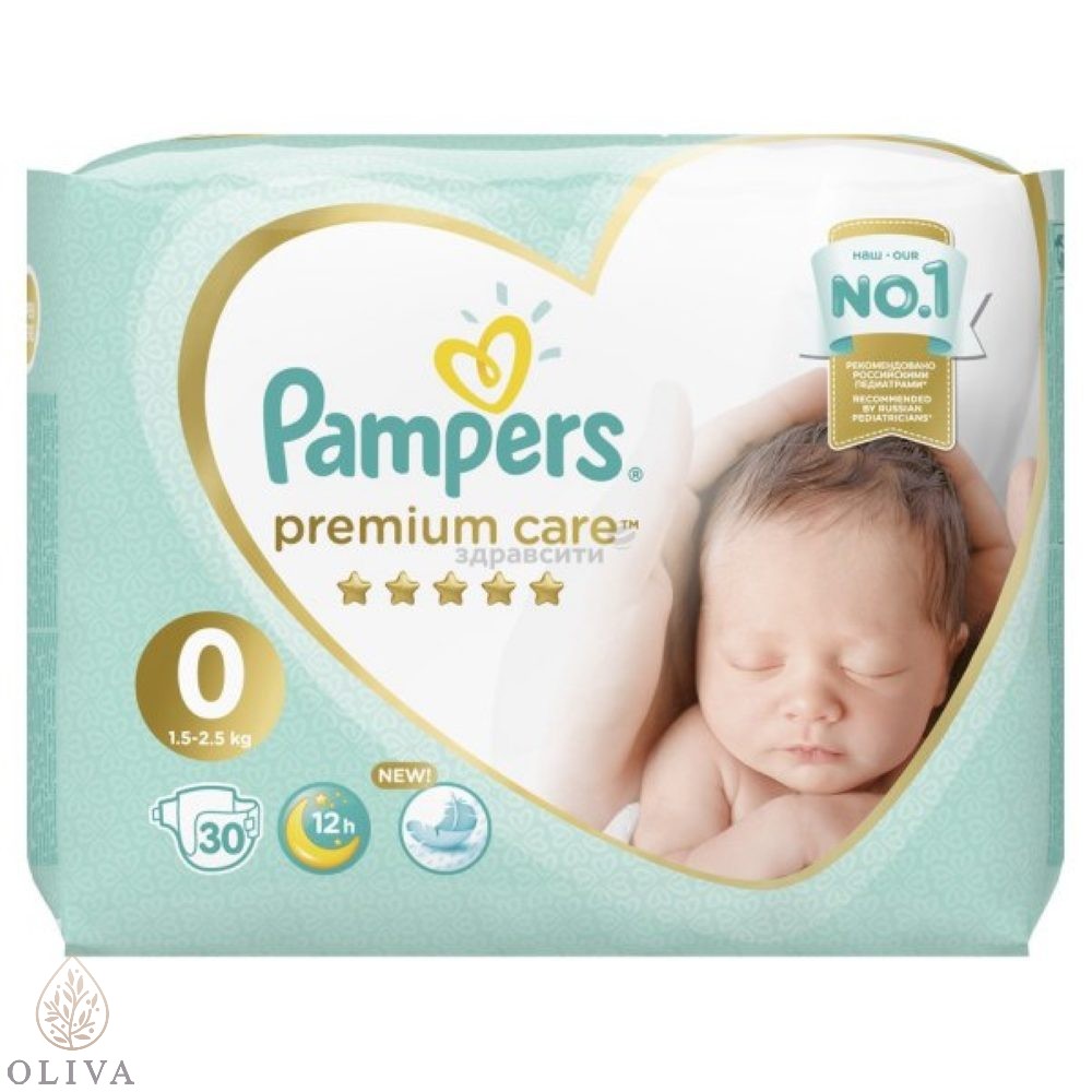 Pampers Premium Smp 0 New Baby 30 Komada