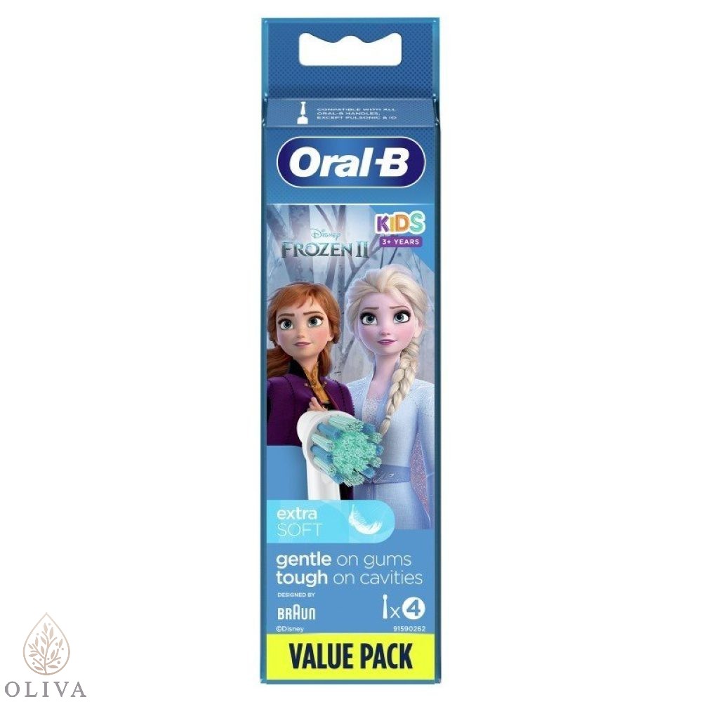 Oral B Kids Frozen Tehnologie Clean Maximiser Brush Heads