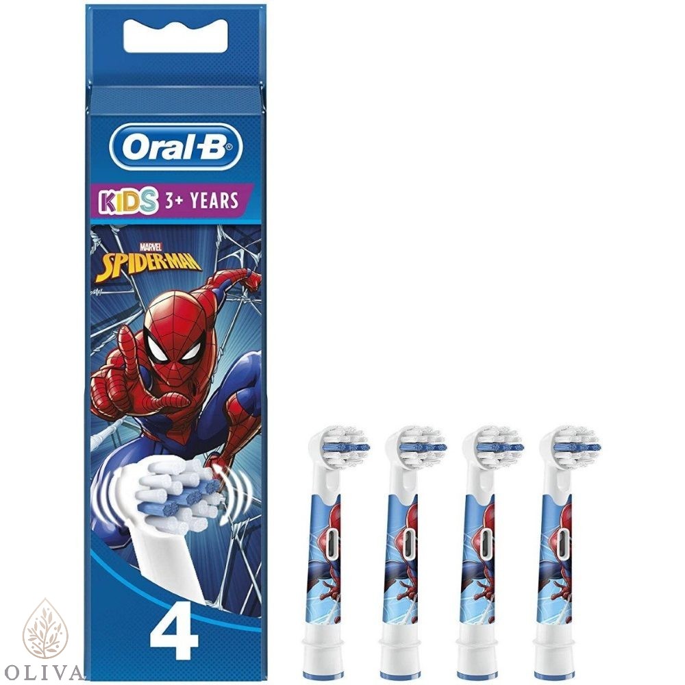 Oral B Kids Spiderman Tehnologie Clean Maximiser Brush Heads