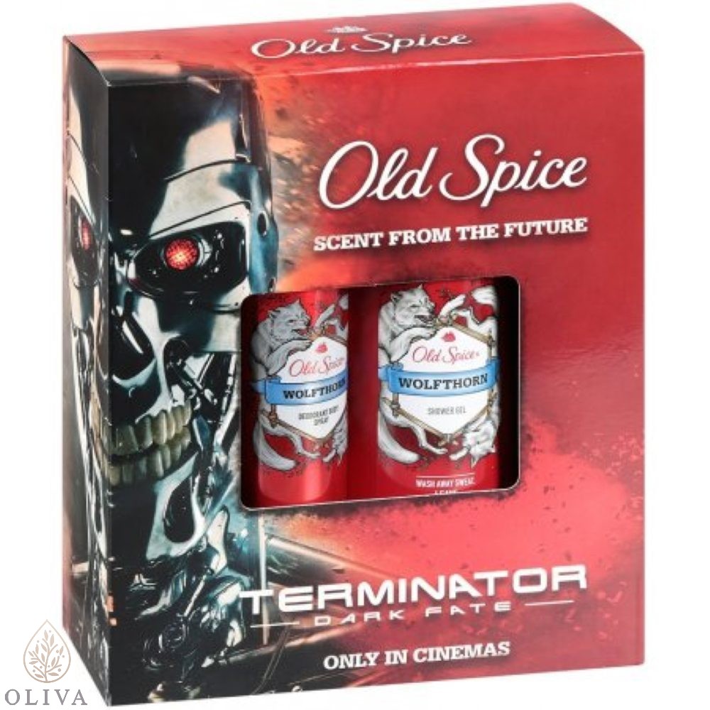 Old Spice X-Mass Poklon Set Terminator Wolfthorn