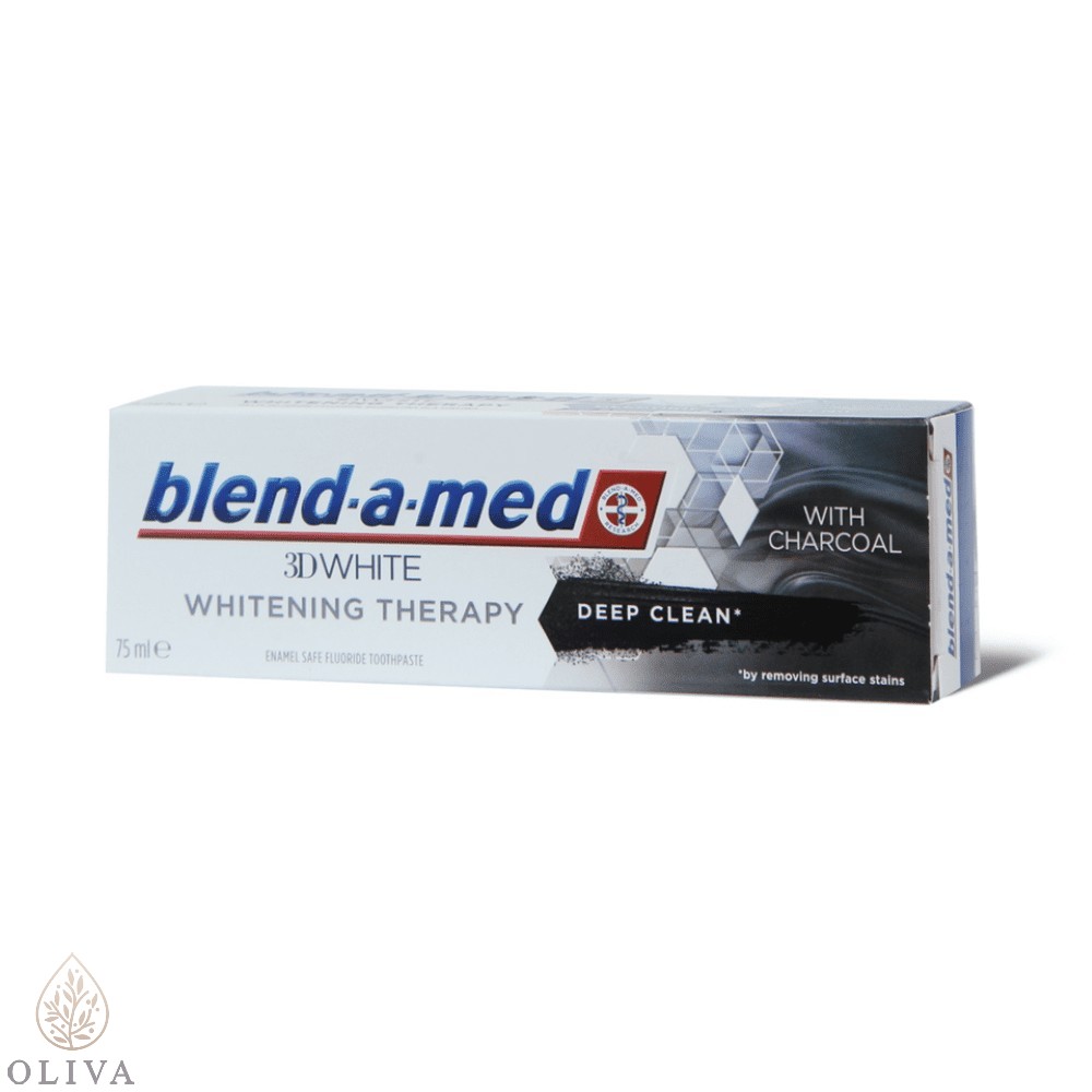 Blendamed 3Dw Whiten Therapy Charcoal Pasta Za Zube 75Ml