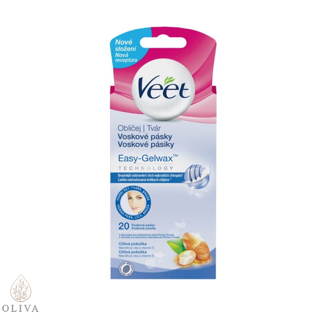 Veet Sensitive Trake Za Lice 20Kom