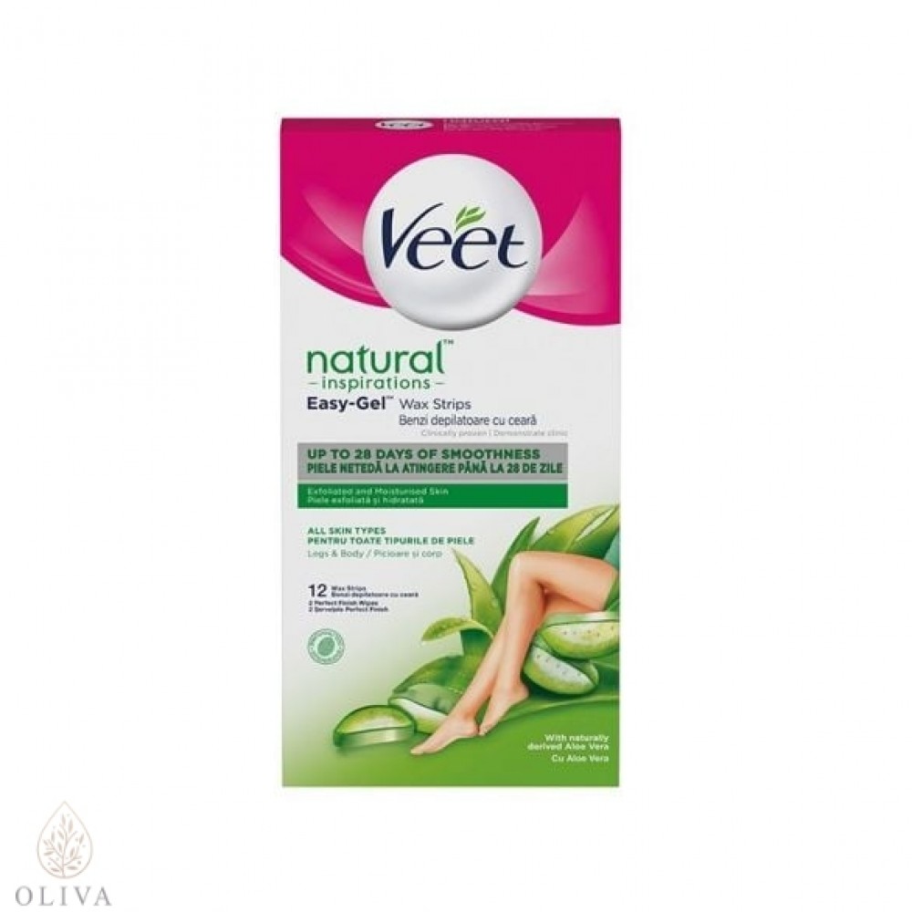 Veet Aloe Vera Trake Za Depilaciju 12Kom