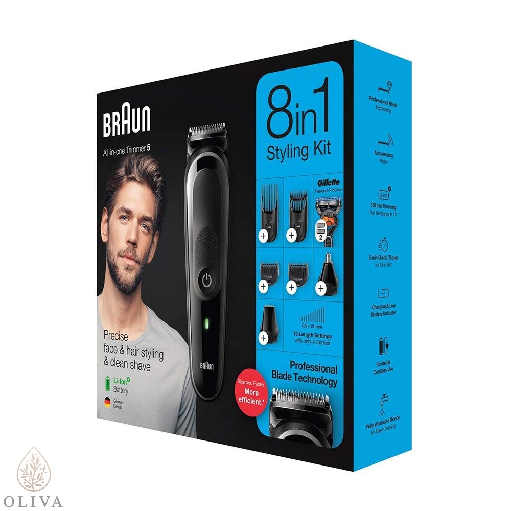 Braun Mgk5260 Višenamenski Trimer 8 U 1