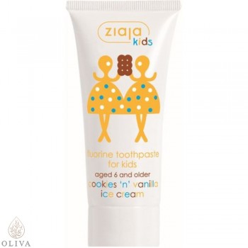 Ziaja Kids Cookies 'n' Vanilla Ice Cream dečja pasta za zube 50 ml