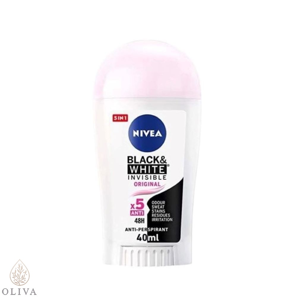 Nivea Black&White Nevidljivi Clear Stik