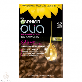Garnier Olia 6.3 boja za kosu zlatno svetlo smeđa Garnier Olia 6.3 boja za kosu zlatno svetlo smeđa