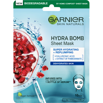 GARNIER Skin Naturals Hydra Bomb Pomegranate Tissue Mask