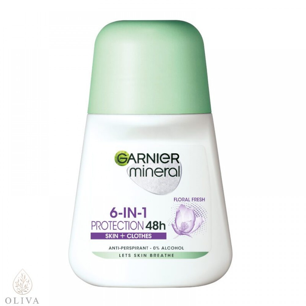 Garnier Deo Mineral Protection 6 Floral Fresh Roll-On 50Ml