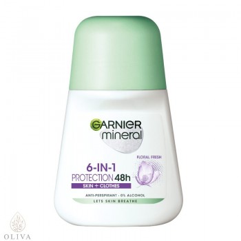 GARNIER Deo Mineral Protection 6 Floral Fresh Roll-on 50ml GARNIER Deo Mineral Protection 6 Floral Fresh Roll-on 50ml
