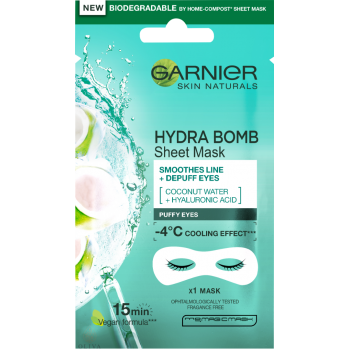 GARNIER Skin naturals Eye Tissue maska za oči protiv bora